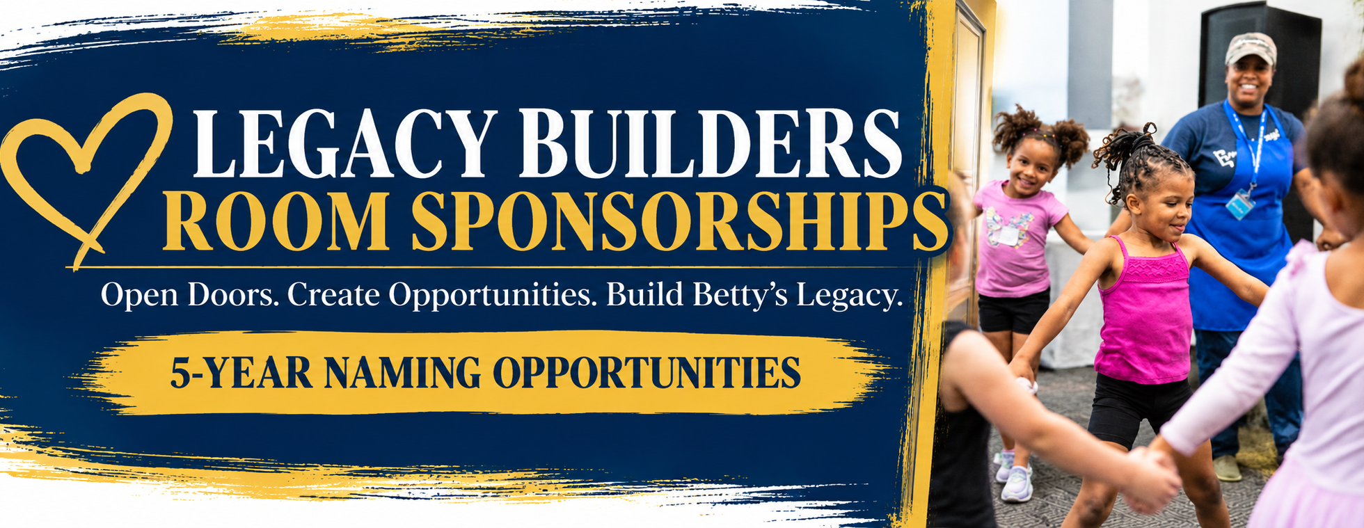 Legacy Builders Room Sponsorshps
